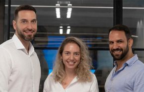 מייסדי Sensi.AI. מימין: נבו אלמלם, רומי גובס ואלון ברנר.