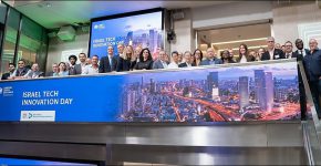 בכירים מציינים את יום החדשנות הישראלית באירוע בבורסת לונדון.