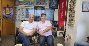 מימין: אנדרס קוקווקא, מנהל השותפים ומנכ"ל קונביסטה ישראל, ודיוויד אזולאי, סמנכ"ל מכירות קונביסטה ישראל