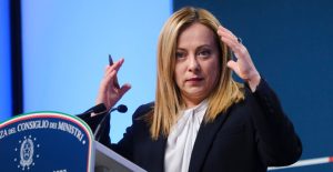 ג'ורג'ה מלוני, ראשת ממשלת איטליה.