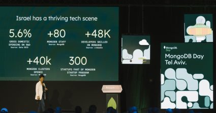 הפעילות בישראל של MongoDB.