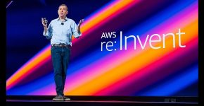 בכנס החברה בשנה שעברה. מאט גרמן, מנכ''ל AWS.