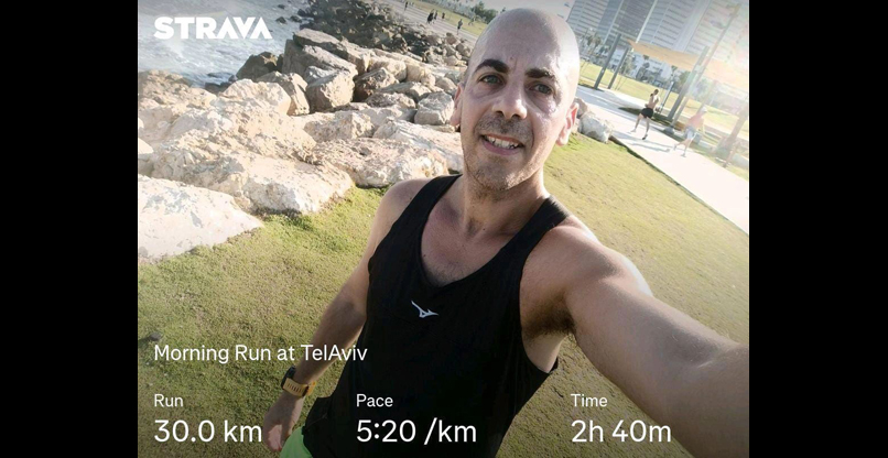 צועד: גיא ג'רבי, מנהל מוצר באקווה סקיוריטי.