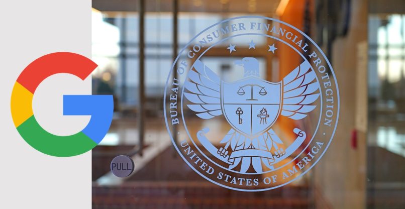 מסתכסכות משפטית. CFPB ו-גוגל.