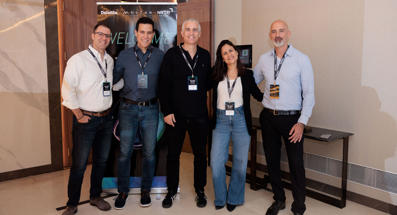 מימין: שחר הדר, שרון כהן, אמיר שלכט, ערן דגון, יאיר לרון.