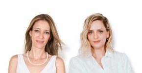 מימין לשמאל: עדי יערי-פוביני, ה-Chief Customer Officer, וטל רזיאל-יוסף, ה-Chief People Officer, של חברת שילד.