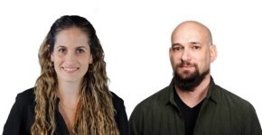 יואב מאיר-וולף, סמנכ"ל המוצר, ונועה גלר, סמנכ"לית משאבי האנוש. המינויים החדשים של אגורה.