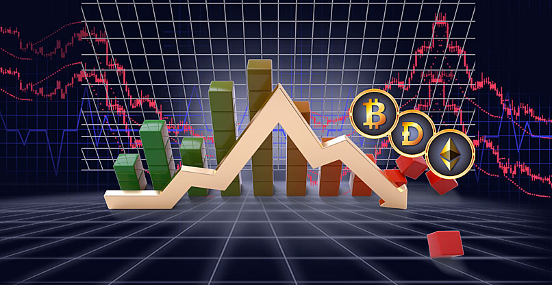 יממה של ירידות בשוק הקריפטו.