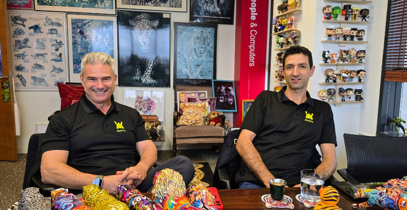 מימין לשמאל: טל רותם, סמנכ"ל ועמית נטף, מנהל מכירות אזורי, זאדארא.