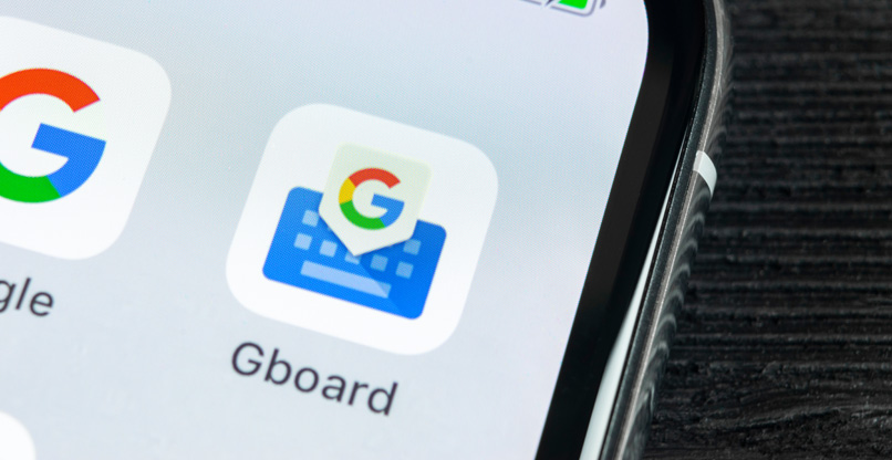 שינויי עיצוב. Gboard של גוגל.