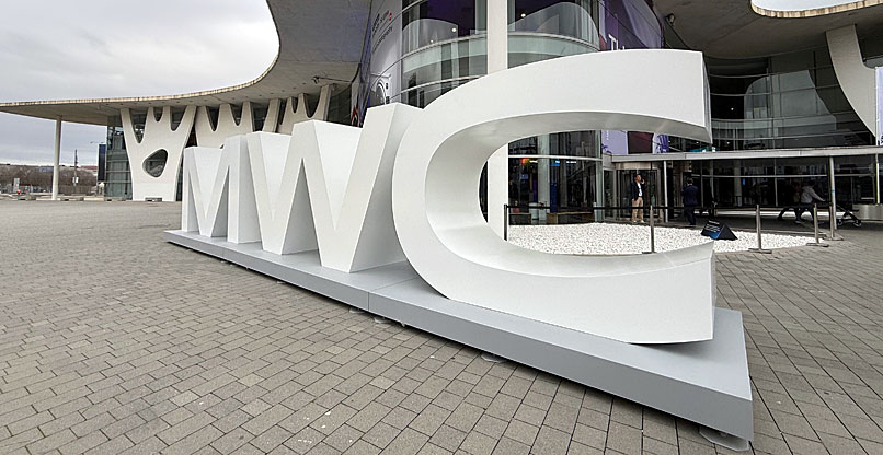 תערוכת MWC בברצלונה, השבוע.