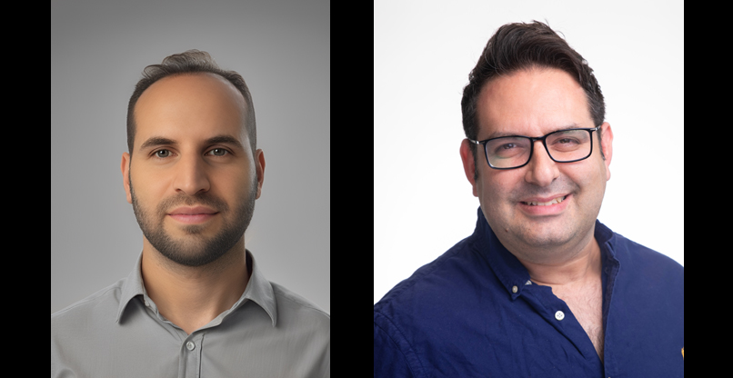 מימין: עומר אביבי, מנהל ערוצי שותפויות גלובליים בפיירברי,ונדב גרינברג, מנהל מחלקת פתרונות תוכנה בחטיבת טרנספורמציה דיגיטלית ב-וואן.