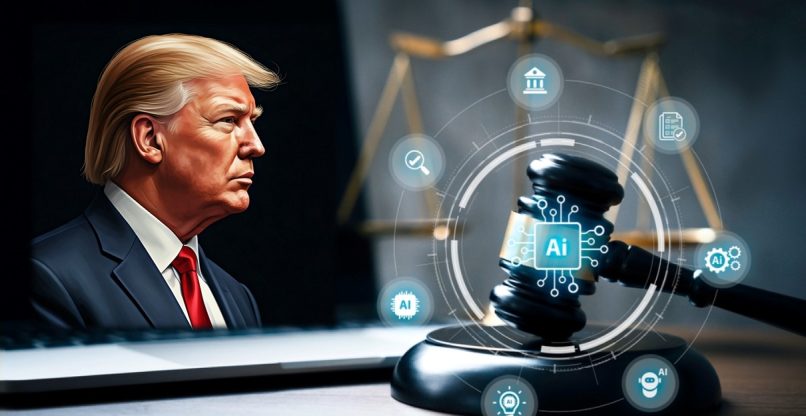 הנשיא טראמפ רוצה רגולציה רופפת עליה. בינה מלאכותית.