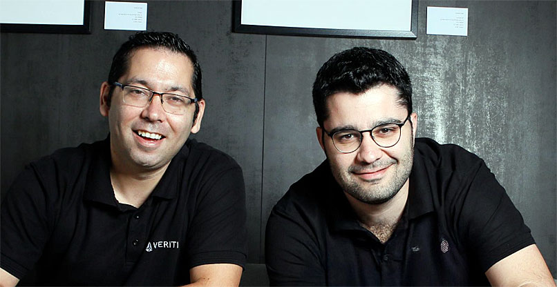 מייסדי וריטי. מימין: עדי איקן, מנכ"ל החברה, ואורן קורן, סמנכ"ל המוצר שלה.