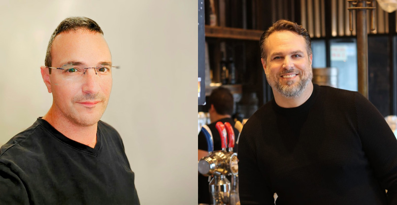 מימין: שי קרייצברג, סמנכ"ל מוצר, וניר אסולין, סמנכ"ל הכספים - באפ טכנולוגיות.