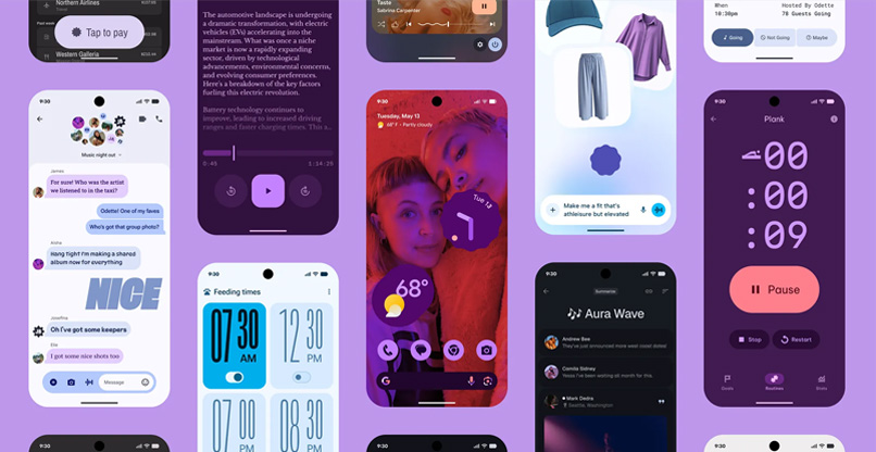 לוק חדש לאנדרואיד.