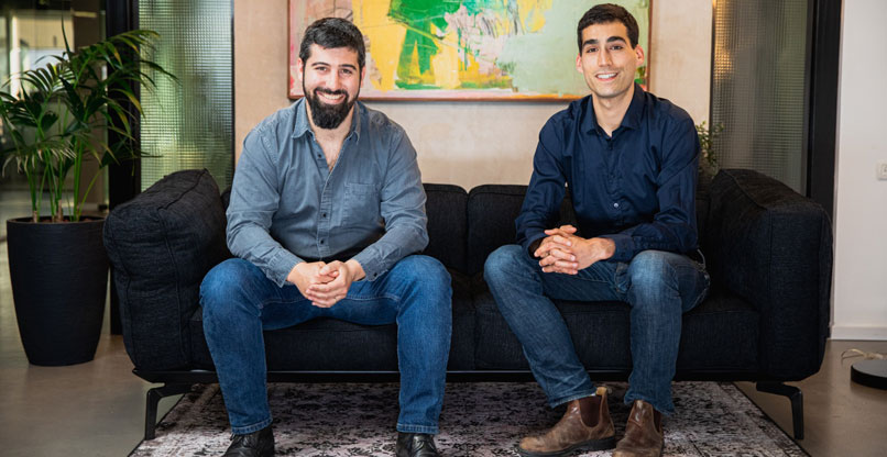 מייסדי סייארה: מימין - תמר בר אילן ויותם שגב.