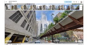 התכונה החדשה ב-Google Street View - שינויים ברחוב במהלך השנים.