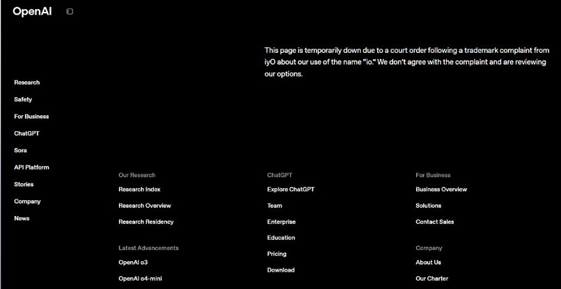 הפוסט שלה הוסר ובמקומו היא סיפקה הבהרה. OpenAI.