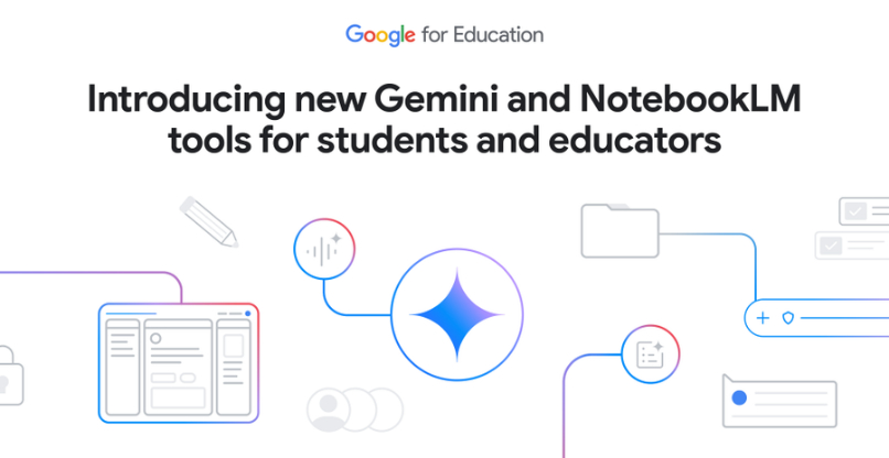 הציגה שלל כלי AI לכיתת הלימוד. גוגל.