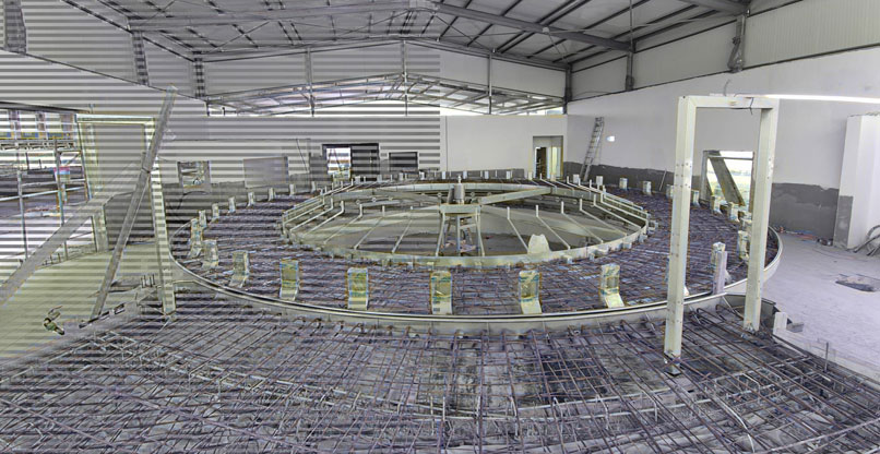 הקרוסלה ברפת בכיסופים.