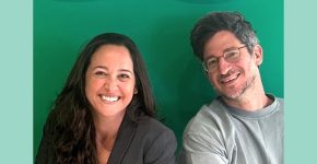 גיא בן-בסט, סמנכ"ל הפיננסים, ונעמה אנגל, סמנכ"לית כוח האדם, של חברת ריקו.