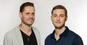 מייסדי אקסודיגו. מימין: עידו גונן, סמנכ"ל הטכנולוגיות, וג'רמי סוארד, המנכ"ל.