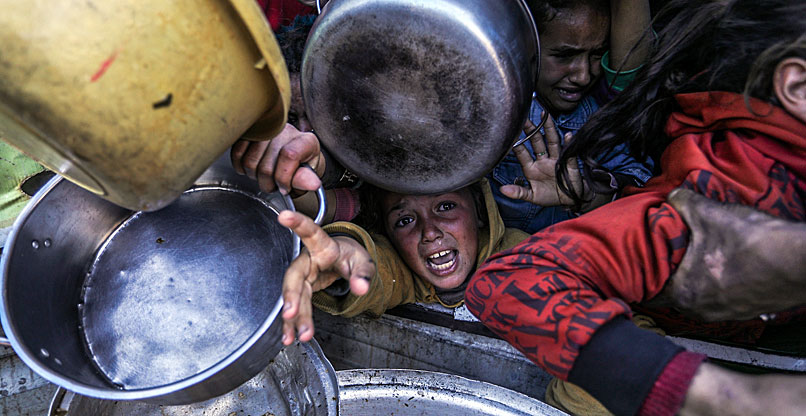 צילום מהמצב הנוכחי בעזה, שמזעזע את האירופים.