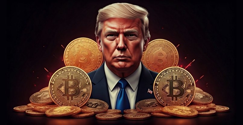 הוכיח שוב שהוא פועל בעוצמה לטובת הקריפטו. הנשיא האמריקני, דונלד טראמפ.