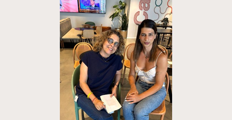 ספיר ברמן ואורנה בלדרמן, סמנכ"לית משאבי אנוש בארניקס.