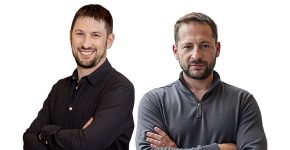 מימין: עומר המאירי, מנהל המוצר הראשי של אקסודיגו, ואריאל חרובסקי סמנכ"ל פיתוח התוכנה של החברה.