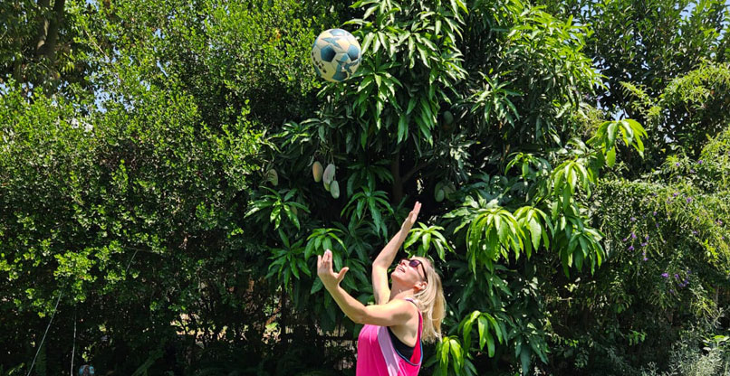 קרן שם טוב סגל, מנכ"לית מיינדספייס ישראל, במשחק.