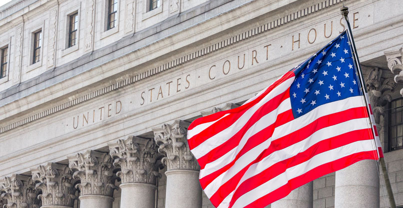 בית משפט בארצות הברית.