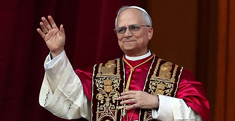 האפיפיור ליאו ה-14.