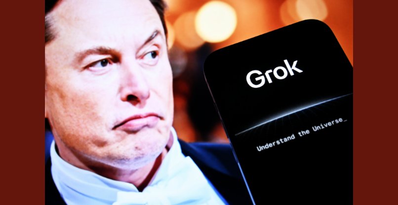 נלחם למען ניצחון הצ'טבוט שלו גרוק ונגד "קיפוחו" על ידי אפל. אילון מאסק.