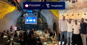 האירוע של פרוסיד ות'וטספוט בו הושקה פלטפורמת ThoughtSpot Agentic Analytics.