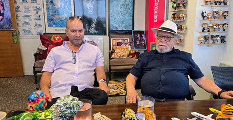 מימין: צבי צוויג וגל רייס, מיה אנליטיקס.