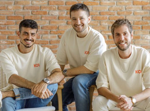 מייסדי קוי: עמית אסרף, עידן דרדיקמן ואיתי קרוק.