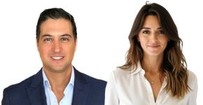 בת אל לוזיה רבין, ראש חטיבת הצלחת לקוחות, ואורן קורל, סמנכ"ל בכיר למכירות גלובליות, סוויט סקיוריטי.