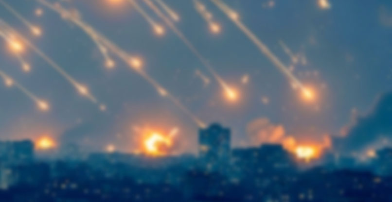 טילים איראניים שנורו על תל אביב במלחמה האחרונה.