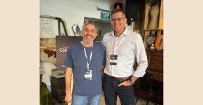 מימין לשמאל: איתי מרגלית, מנהל פעילות סיילספורס ישראל ודורון גיגי, מנכ"ל קבוצת יעל.