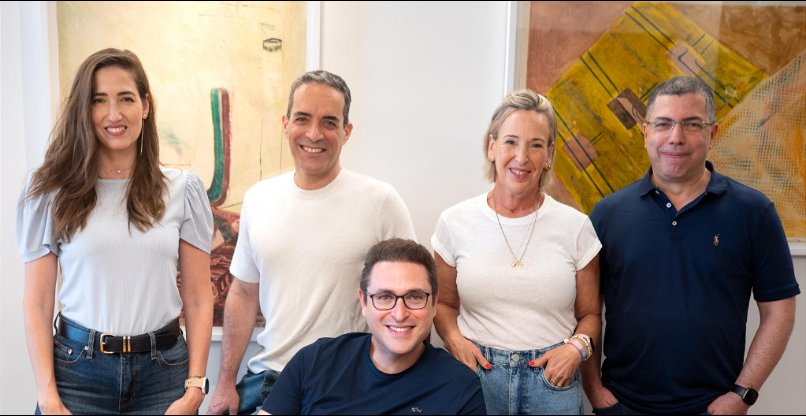 השותפים בקרן גלילות קפיטל. מימין לשמאל: אריק קליינשטיין, רינת רמלר, ליאור ליטבק, קובי סמבורסקי ונופר עמיקם.