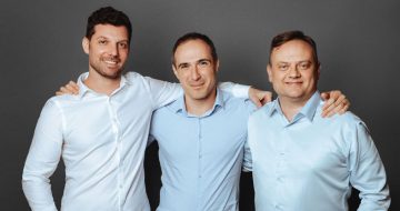 מייסדי פיירבלוקס, פבל ברנגולץ, מיכאל שאולוב ועידן עפרת.