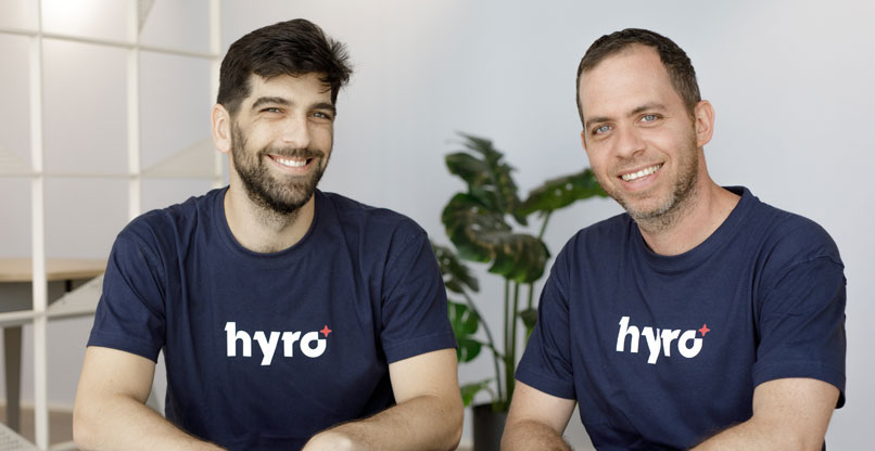 מייסדי היירו, ישראל קרוש (מימין) ורום כהן.