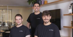 מייסדי אונפייר: מימין: שחר שביט, סמנכ"ל הטכנולוגיות, טל פרץ, מנכ"ל, ניצן הדר, סמנכ"ל המוצר.