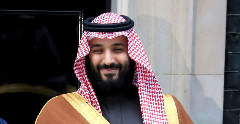 יורש העצר הסעודי, מוחמד בן סלמאן.