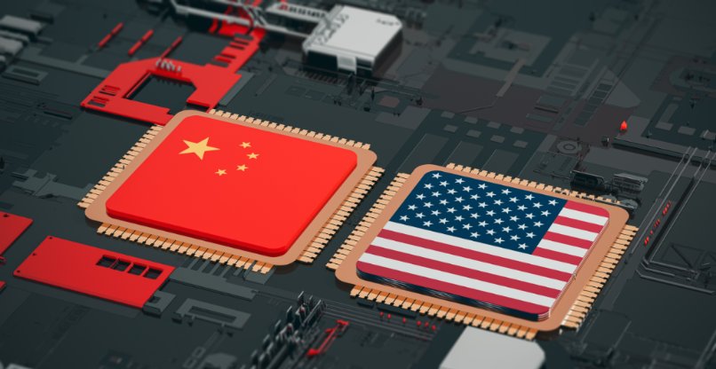 נאבקות גם על סחר בשבבי AI. ארצות הברית וסין.