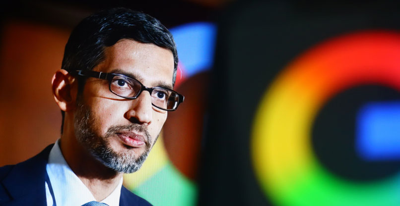 סונדאר פיצ'אי, מנכ"ל גוגל ואלפבית.