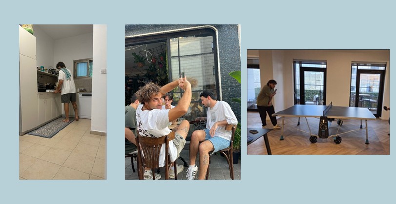 מהפינג-פונג של הבוקר עד ליציאה עם החברים והבילוי במטבח הביתי בשעות הערב.