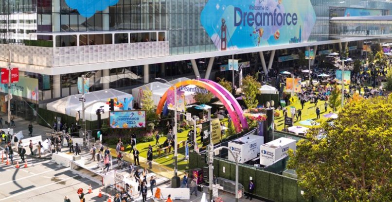 כנס השנתי Dreamforce 2025 של סיילספורס, שנערך בסן פרנסיסקו.